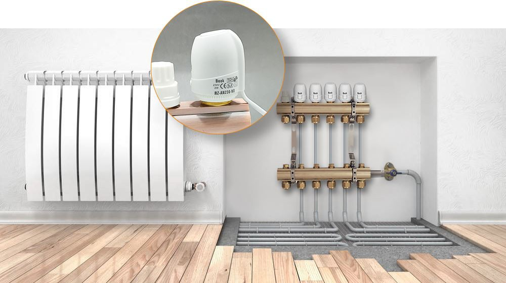 Thermal Actuator for Water Heating System Thermal Actuator for Water Heating System