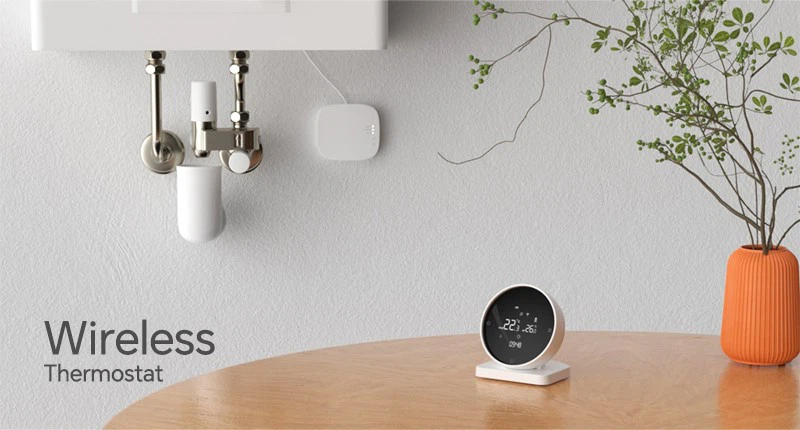 Beok wireless wifi battery power thermostat BOT-R7X Beok wireless wifi battery power thermostat BOT-R7X