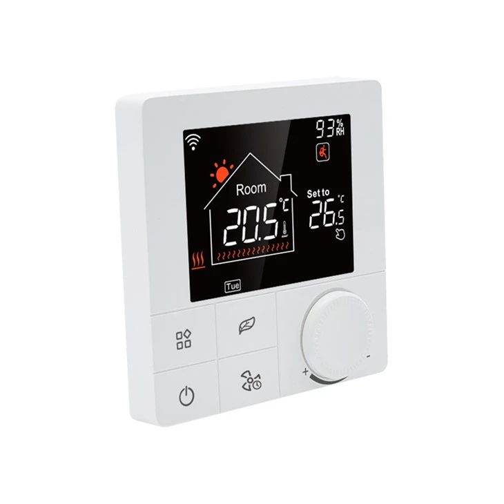 Thermostat for underfloor heating control system